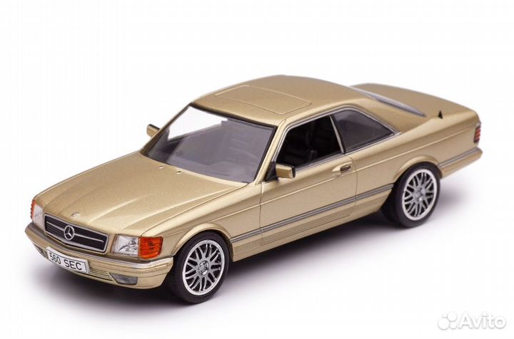 Мерседес Mercedes Benz 500 SEC C126 W126 IXO 1:43