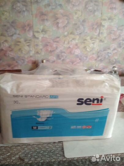 Памперсы для взрослых seni м