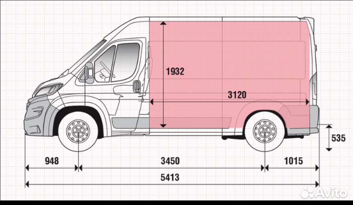 Водитель Экспедитор на личном fiat ducato