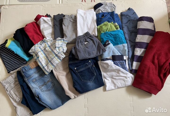 Вещи пакетом для мальчика 110