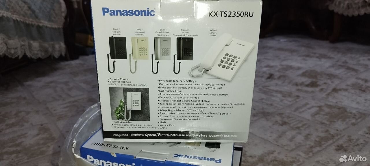 Стационарный телефон Panasonic