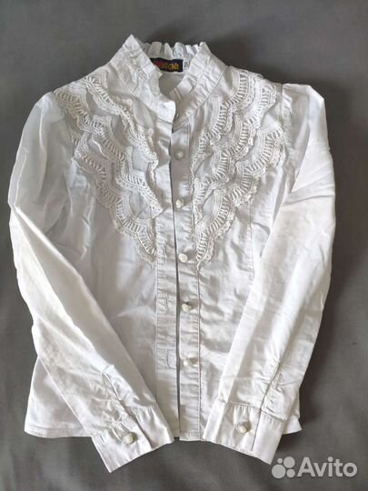 Блузки школьные для девочки