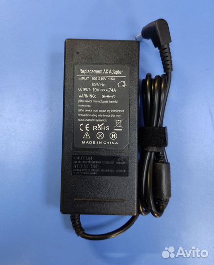 Блок питания для ноутбука asus 19V 4.74A
