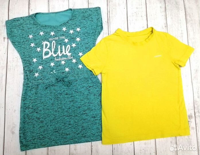 Вещи пакетом для девочки 122 128