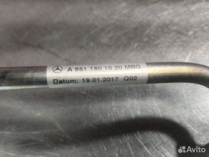 Трубка масляная Mercedes C-Class W205 OM651 2.2