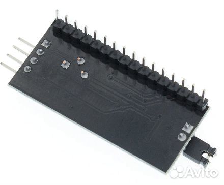 ЖК дисплей LCD 1602, адаптер PCF8574 I2C
