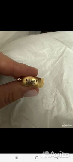 Серьги в стиле celine