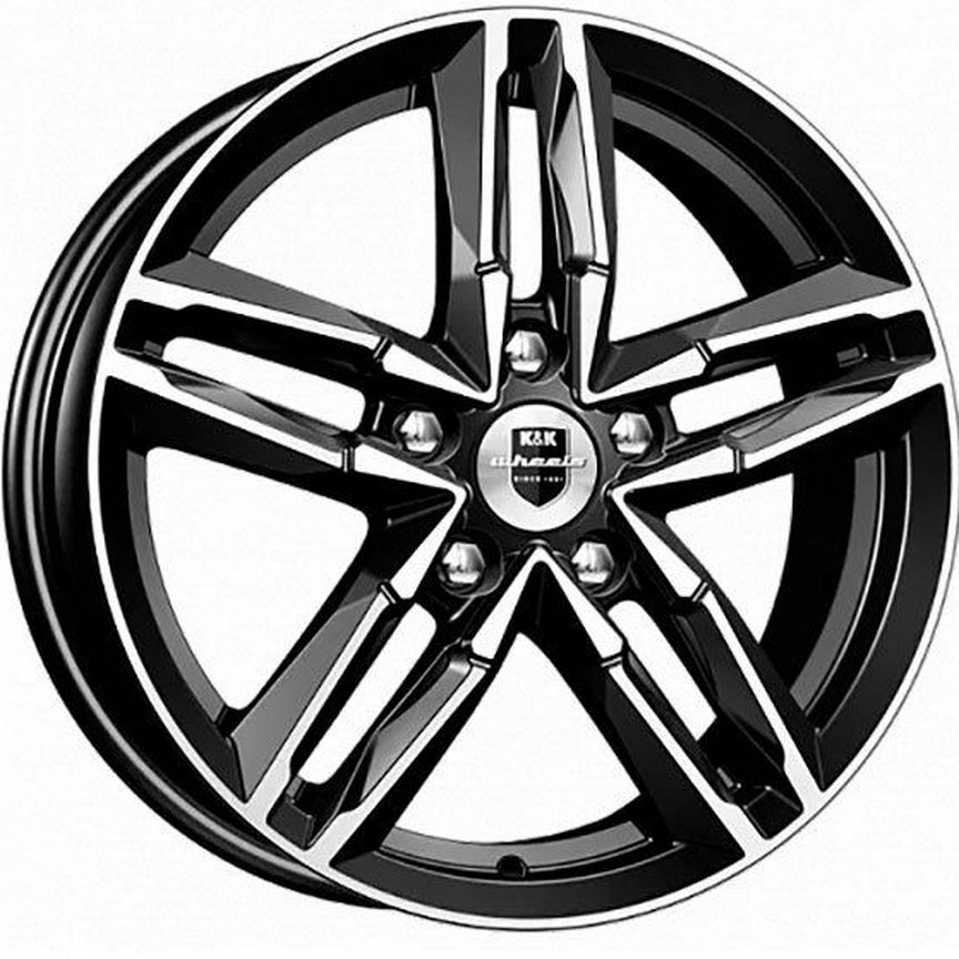 Диски K&K Sayan 6x16 5x105 ET39 D56.6 Алмаз черный