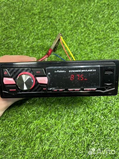 Новая 1din магнитола с блютус