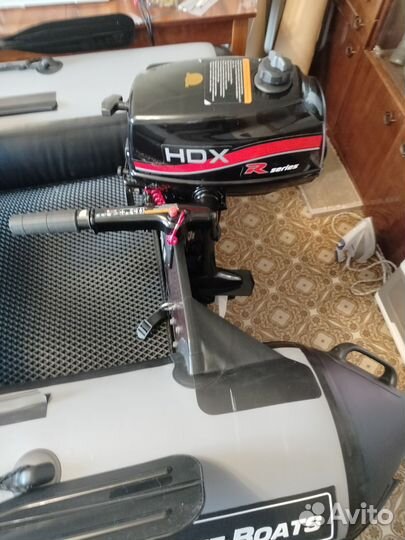Лодочный мотор HDX 4 новый