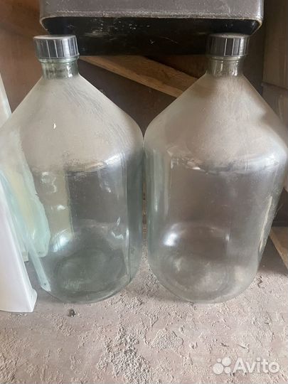Бутыль стеклянная СССР 20 литров