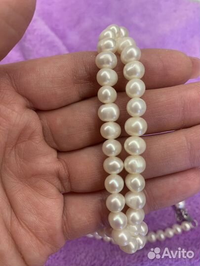 Бусы и браслет комплект для Юлии