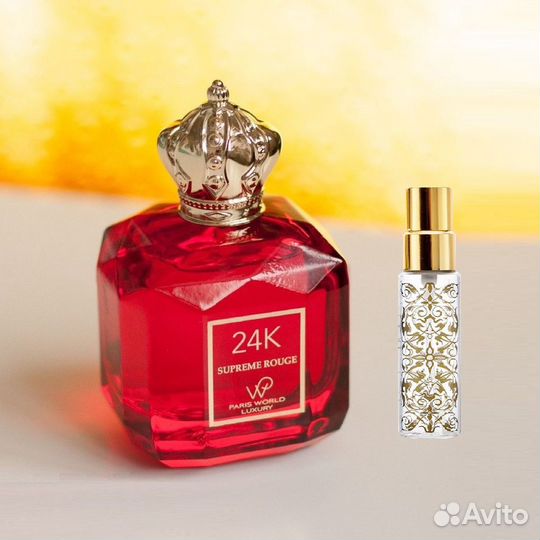 24K Supreme rouge, духи выс. rконц. 5 мл
