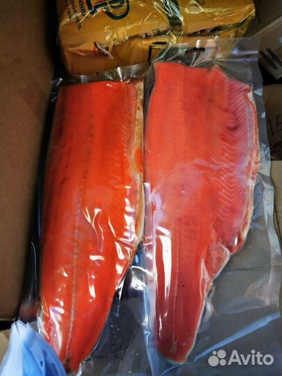 Рыба чавыча,сима,палтус, нерка