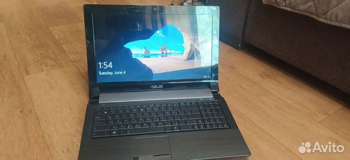 Ноутбук Asus N53T 15.6 4 ядра дискретная графика
