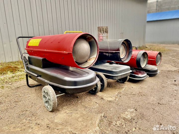 Аренда тепловой дизельной пушки с доставкой