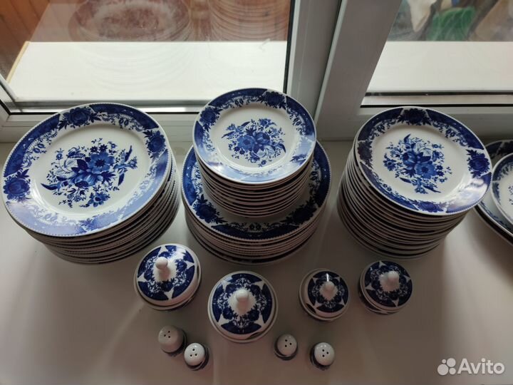 Обеденный сервиз kahla ГДР 