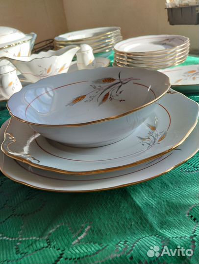 Столовый сервиз новый дулево Колосок