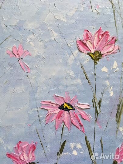 Картина маслом Нежность цвета