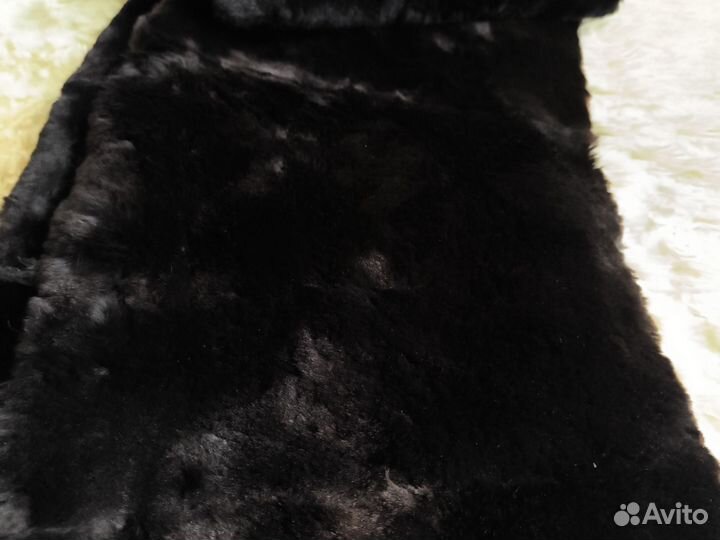 Обрезок мутона, мех натуральный