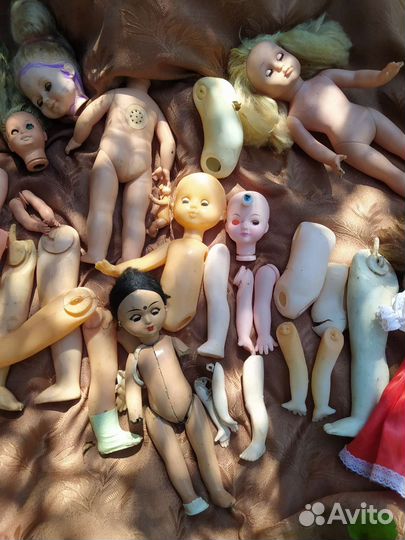 Запчасти для кукол СССР часть 15