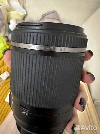 Объектив tamron 18-200 for canon