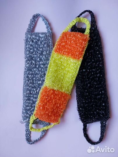 Мочалка ручной работы