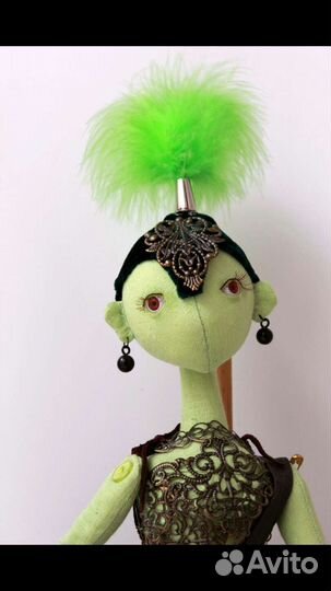 Интерьерная кукла Яблочко