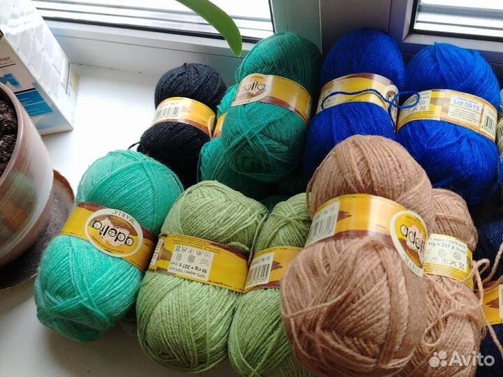 Пряжа нитки для вязания