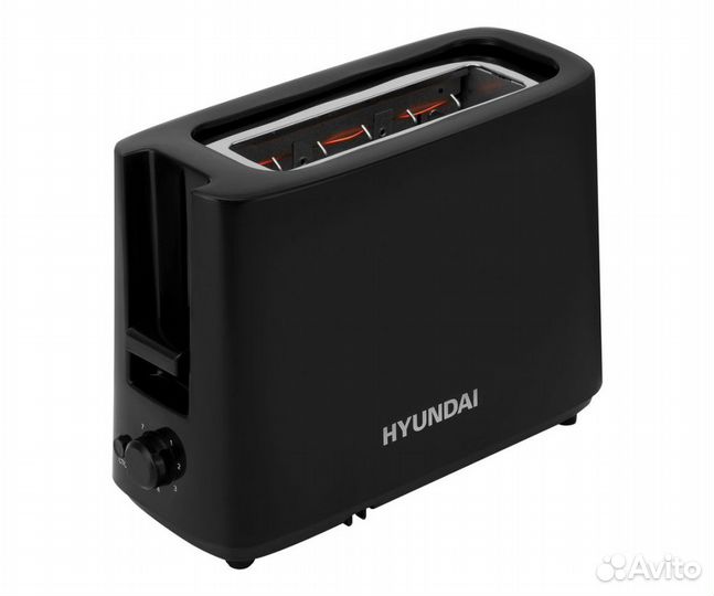 Тостер Hyundai HYT-8007, черный