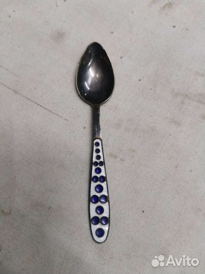 Чайная ложка Серебро 916 пробы 12 см (Ч)