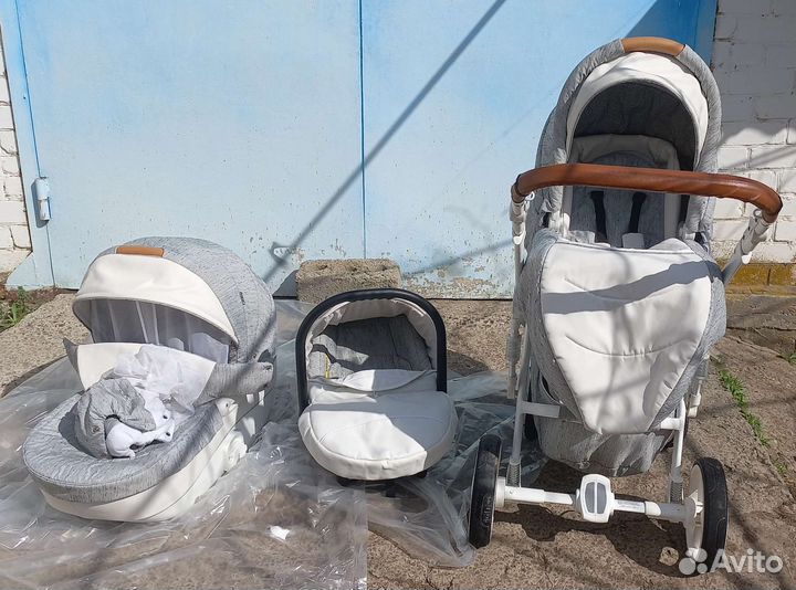 Коляска riko bruno 3 в 1