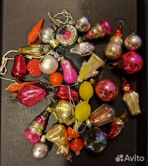 Елочные игрушки СССР малютка