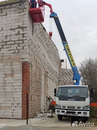 Услуги манипулятора, продажа бетонных колец