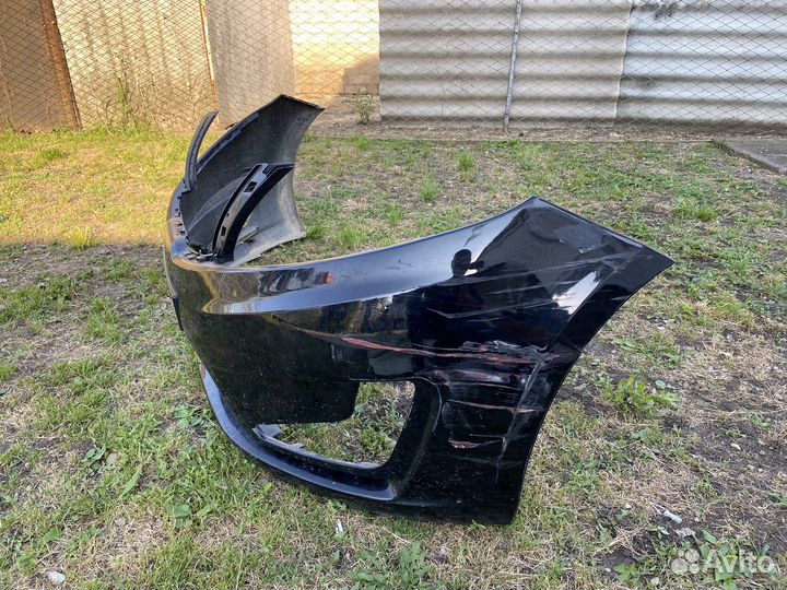 Передний Бампер kia rio 3 черный