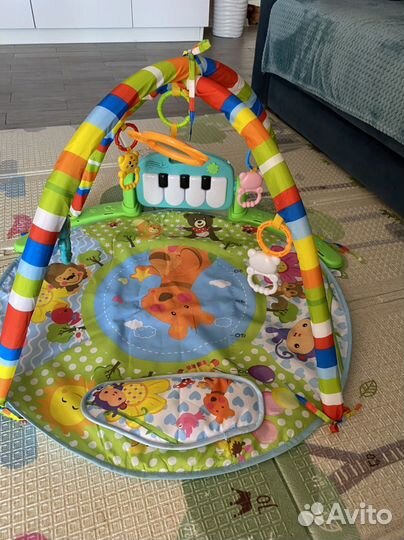 Развивающий коврик с музыкальным пианино