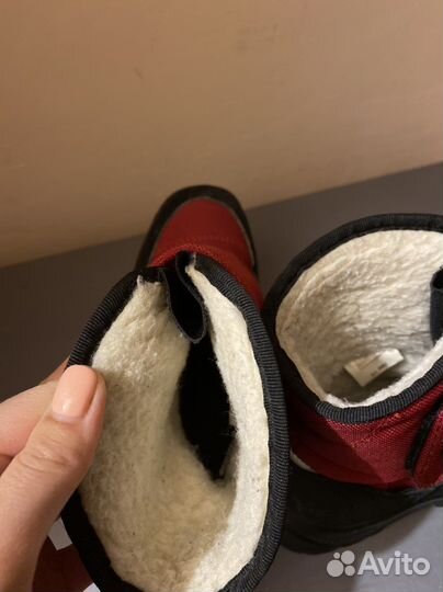 Сапоги для девочки зима 27 размер