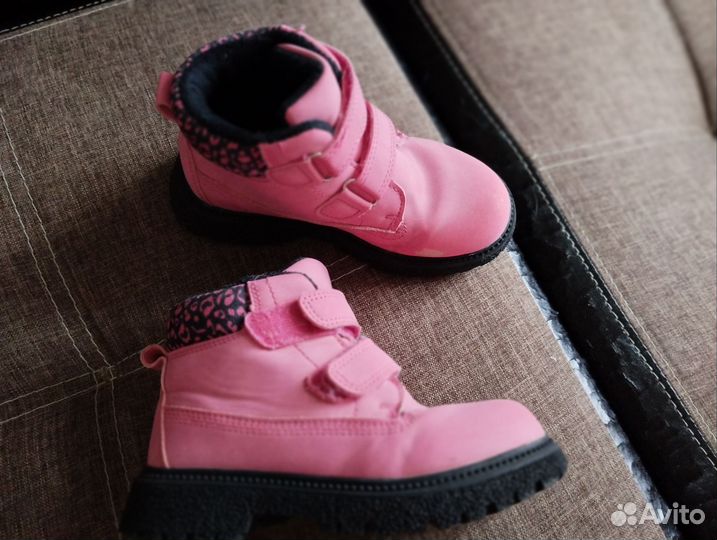Ботинки демисезонные для девочки 28 размер