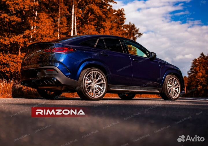 Кованые диски R22 на Mercedes GLC-Class