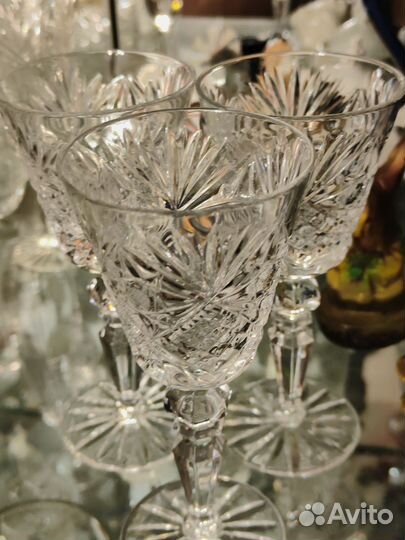 Фужеры хрусталь