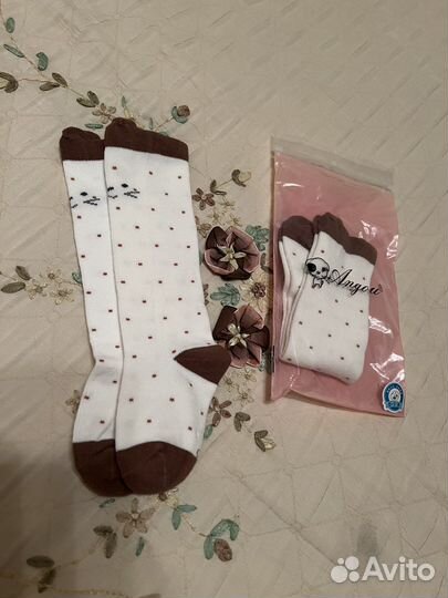 Носки гольфы детские новые