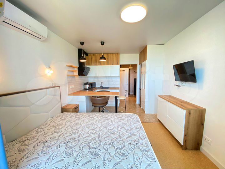 Апартаменты-студия, 27,2 м², 4/6 эт.