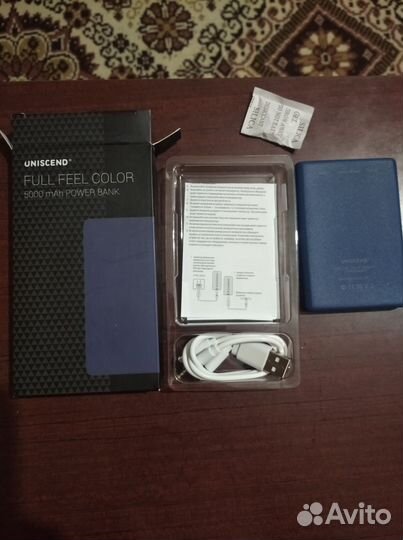 Внешний аккумулятор (power bank) Uniscend 5000 mAh