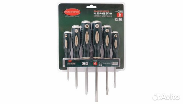 Набор магнитных отверток rockforce Profi 6 Psi