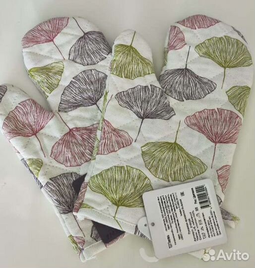 Рукавицы, прихватки, полотенца. Лен, хлопок