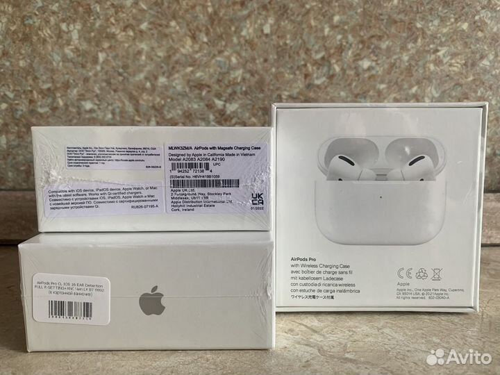 Наушники airpods pro (с шумоподавлением)