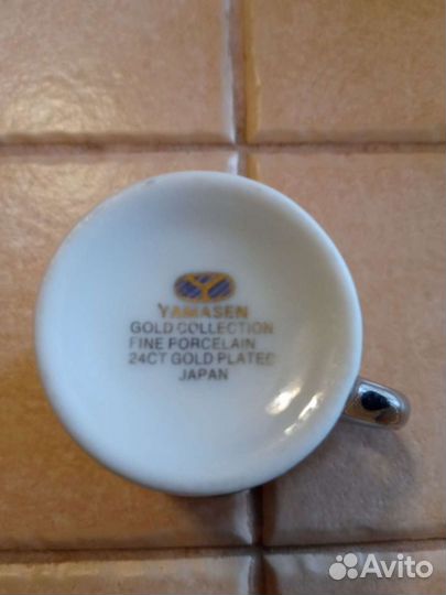 Кофейный набор,4ед. фарфор-Yamasen(Япония)