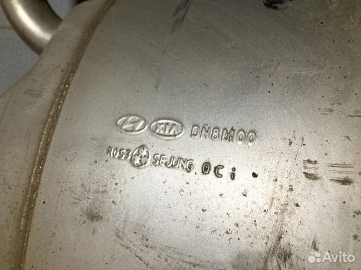 Глушитель задний Kia K5 2020- 28710L2000