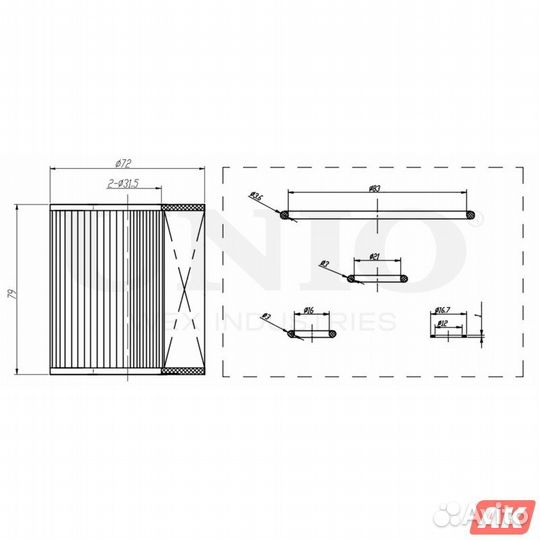 Фильтр масляный