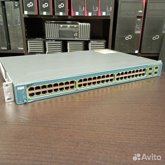 Коммутатор Cisco 3560 WS-C3560-48TS-S